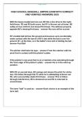 HIGH SCHOOL BASEBALL UMPIRE EXAM WITH CORRECT  AND VERIFIED ANSWERS 2025