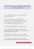 CON 237 DAU EXAM 2025 QUESTIONS AND ANSWERS