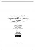  Comprehensive School Counseling Programs&colon; K-12 Delivery Systems in Action &lpar;3rd Edition&comma; Colette T&period; Dollarhide & Kelli A&period; Saginak&rpar; &ndash; Instructor&rsquo;s Manual with Test Bank and Assessment Materials