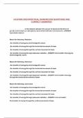 AVIATION WEATHER FINAL EXAM REVIEW QUESTIONS AND CORRECT ANSWERS&excl;&excl;