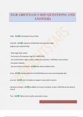 EGR 1400 EXAM 3 2025 QUESTIONS AND ANSWERS