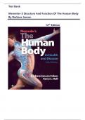 Test Bank for Memmler-s Structure and Function of The Human Body 14th Edition By  Barbara Janson Cohen&vert;&vert; Complete Latest Guide 2025