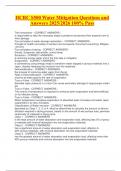 IICRC S500 Water Mitigation Questions and Answers 2025