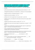 RHODE ISLAND JOURNEYMAN PLUMBER FINAL PAPER 2025&sol;2026 QUESTIONS WITH ANSWERS TAGGED A&plus;