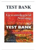 Complete test bank for gerontological nursing&comma; 10th edition by eliopoulos &lpar;wolters kluwer 9781975161002-isbn&rpar; All chapters are included&period;