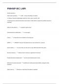 PMHNP-BC LMR Exam Guide 2025&sol;2026&period; 634 Questions And Answers 
