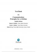  Communication&colon; Principles for a Lifetime &lpar;8th Edition&comma; Steven A&period; Beebe&comma; Susan J&period; Beebe&comma; Diana K&period; Ivy&rpar; &ndash; Complete Test Bank