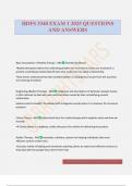 HDFS 3340 EXAM 1 2025 QUESTIONS AND ANSWERS