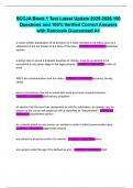 SCCJA Block 1 Test Latest Update 2025-2026 150 Questions and 100&percnt; Verified Correct Answers with Rationale Guaranteed A&plus;