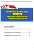 NGN ATI RN COMPREHENSIVE EXIT EXAM VERSION 1&comma;2&comma;3&comma;4 EACH WITH 180 NGN QUESTIONS AND ANSWERS WELL GRADED&comma; BEST ATI COMPREHENSIVE