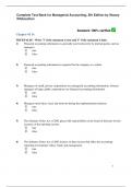 Full Test Bank for Managerial Accounting 5th Edition &ndash; Stacey Whitecotton &vert; Complete Test Bank with Questions and Answers &vert; Full Chapter Coverage