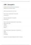 LMR - Georgette's&period; 526 Questions And Answers 