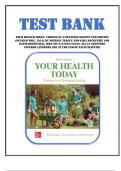 Test Bank for Your Health Today&semi; Choices in a Changing Society 9th Edition &lpar;McGraw Hill&comma; 2023&rpar; by Teague and Mackenzie and Rosenthal&comma; Isbn no&semi; 9781264127290&comma; all 18 Chapters Covered
