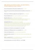 HHS-300 EXAM STUDY GUIDE &vert; 102 QUESTIONS &vert; WITH COMPLETE SOLUTIONS&excl;&excl;