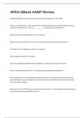 APEA Questions Bank AANP Review 2025&sol;2026&period; 321 Questions And Answers 