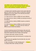 VATI GREEN LIGTH COMPREHENSIVE FORM A&comma;B&comma;C with  COMPLETE QUESTIONS AND ANSWERS NEWEST 2025&sol;2026  ACTUAL EXAM &lpar;VERIFIED ANSWERS&rpar; GRADED A&plus;&excl;&excl;