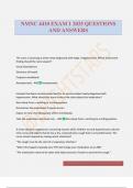 NMNC 4410 EXAM 1 2025 QUESTIONS AND ANSWERS