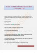 NMNC 4410 EXAM 2 2025 QUESTIONS AND ANSWERS