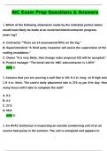 AIC Exam Prep Latest 2025 Actual Questions and Verified Answers &lpar;2025 &sol; 2026&rpar; A&plus; Grade 100&percnt; Guarantee Verified by Experts