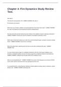 Chapter 4&colon; Fire Dynamics Study Review Test&period;