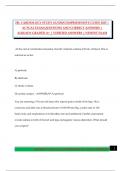 JBL CARDIOLOGY STUDY GUIDE&sol;COMPREHENSIVE GUIDE 2025 &vert; ACTUAL EXAM QUESTIONS AND CORRECT ANSWERS &vert; ALREADY GRADED A&plus; &vert; VERIFIED ANSWERS &vert; NEWEST EXAM