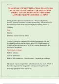NS 660 EXAM NEWEST 2025 PACKAGE DEAL&vert; 3 LATEST VERSION &lpar;EXAM 1&comma; 2 AND FINAL EXAM&rpar; WITH COMPLETE ACTUAL EXAM QUESTIONS AND CORRECT DETAILED ANSWERS &lpar;VBERIFIED ANSWERS&rpar; ALREADY GRADED A&plus;&vert; NS 660 EXAM REVIEW 2025&vert;&vert; BRAND NEW&excl;&excl; 