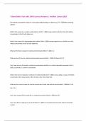 7 Brew Baller Test with 100&percnt; Correct Answers &vert; Verified &vert;Latest 2025