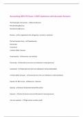 Accounting 200 UTK Exam 1 2025 Questions with Accurate Answers