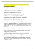 TACO BELL SHIFT LEAD 2025&sol;2026 QUESTIONS WITH ANSWERS TAGGED A&plus;