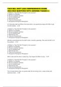 TACO BELL SHIFT LEAD COMPREHENSIVE EXAMS 2025&sol;2026 QUESTIONS WITH ANSWERS TAGGED A&plus;