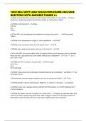 TACO BELL SHIFT LEAD EVALUATION EXAMS 2025&sol;2026 QUESTIONS WITH ANSWERS TAGGED A&plus;