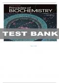 Test Bank For Lehninger Principles of Biochemistry 8th Edition By David L&period; Nelson&semi; Michael M&period; Cox &vert; 9781319228002 &vert; &vert; Chapter 1-28 &vert; All Chapters with Answers 