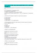 TCFP INSPECTORS 2025&sol;2026 QUESTIONS WITH ANSWERS TAGGED A&plus;
