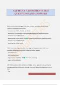 SAP HANA ASSESSMENTS 2025 QUESTIONS AND ANSWERS