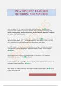 SNSA SONICOS 7 EXAM 2025 QUESTIONS AND ANSWERS
