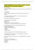 UAMS MICROBIOLOGY EVALUATION EXAMS 2025&sol;2026 QUESTIONS WITH ANSWERS TAGGED A&plus;