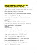 UAMS MICROBIOLOGY FINAL PAPER 2025&sol;2026 QUESTIONS WITH ANSWERS TAGGED A&plus;