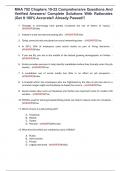 MHA 702 Chapters 19-22 Comprehensive Questions And Verified Answers&sol; Complete Solutions With Rationales &vert;Get It 100&percnt; Accurate&excl;&excl; Already Passed&excl;&excl;
