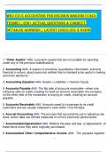 WGU C213 ACCOUNTING FOR DECISION MAKERS &lpar;VAC2 TERMS&rpar; &vert; 200&plus; ACTUAL QUESTIONS & CORRECT DETAILED ANSWERS &vert; LATEST &lbrace;2025&vert;26&rcub; A GUIDE