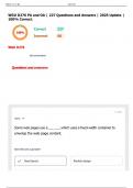 WGU D276 PA and OA &vert; 227 Questions and Answers &vert; 2025 Update &vert; 100&percnt; Correct&period;