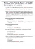 Portage Learning Biod 152 Module 2 Exam &lpar;2025&rpar; &vert;COMPLETE GUIDE WITH QUESTIONS AND VERIFIED ANSWERS&vert;GET IT 100&percnt; CORRECT