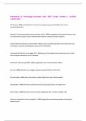 Automated ID Technology Overview with 100&percnt; Correct Answers &vert; Verified &vert;Latest 2025