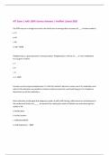 AIT Exam 1 with 100&percnt; Correct Answers &vert; Verified &vert;Latest 2025