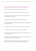 AIT exam revision with 100&percnt; Correct Answers &vert; Verified &vert;Latest 2025
