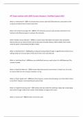 AIT Exam revision with 100&percnt; Correct Answers &vert; Verified &vert;Latest 2025