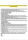 BA109 - CHAPTER 2 PRACTICE EXAM QUESTIONS AND ANSWERS GRADED A&plus; NEWEST VERSION&period;