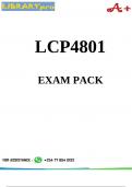 LCP4801 EXAM PACK 2026 &vert; UNISA Past Papers&comma; Questions & Answers