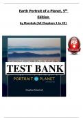 Solutions Manual for Earth Portrait of a Planet&comma; 5th edition by Stephen Marshak &lpar;All Chapters&rpar; A&plus;