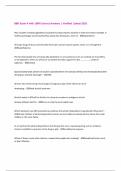 BBH Exam 4 with 100&percnt; Correct Answers &vert; Verified &vert;Latest 2025