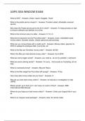 USPS SSA WINDOW EXAM Q&A 2025&sol;2026